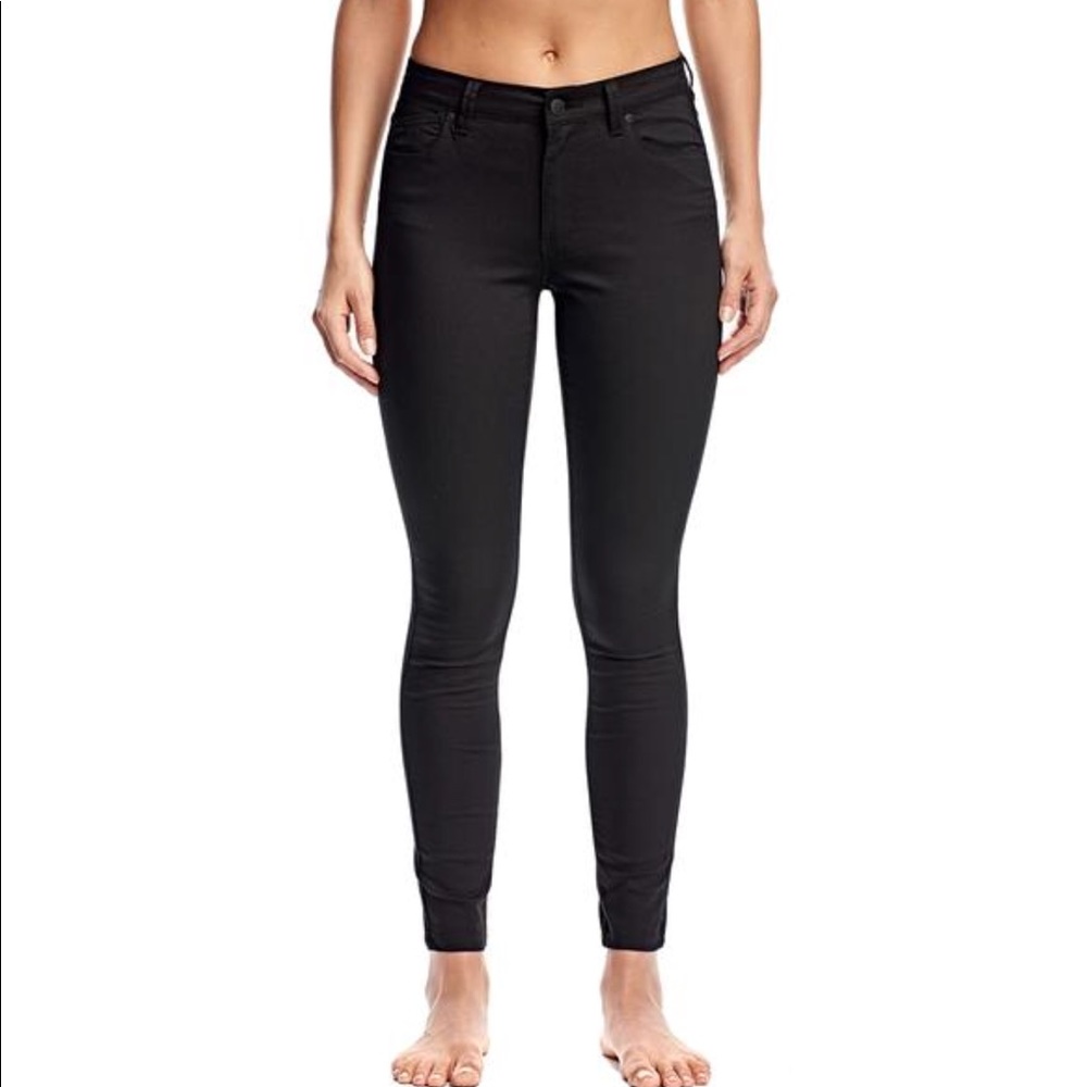 RES denim black skinnies